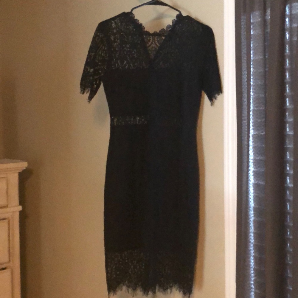 Lulus | Black Lace Dress